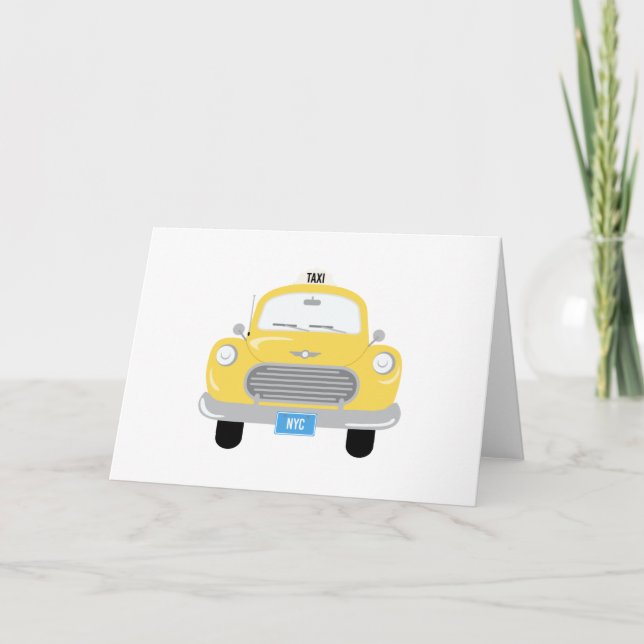 NYC Taxi Kort (Framsida)