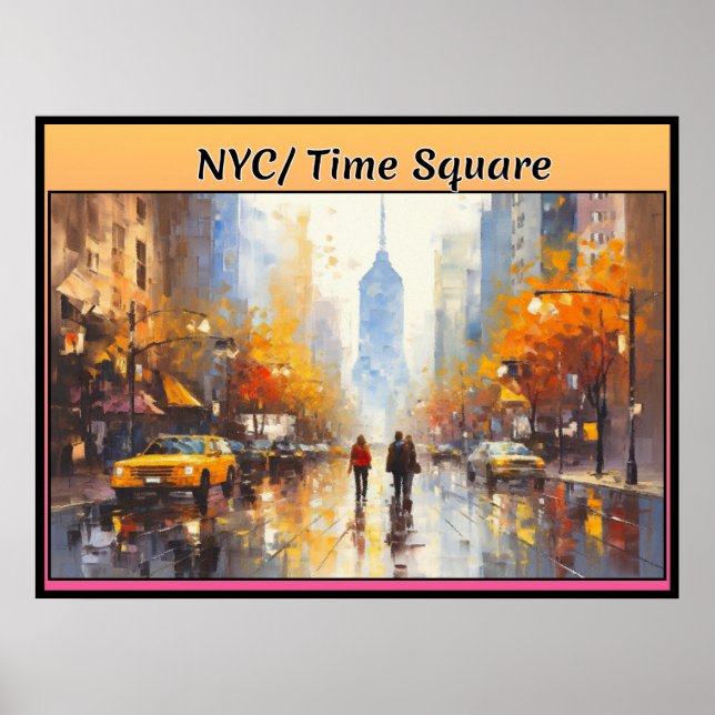 NYC/Time Square Poster (Framsidan)