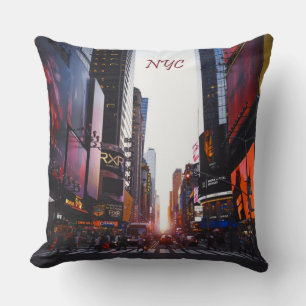 NYC Times Square New York City Kudde