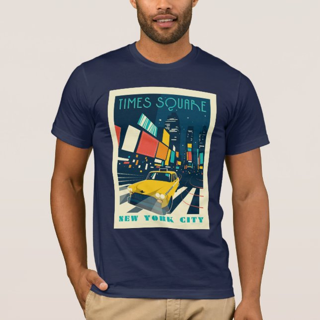 NYC - Times Square T-shirt (Framsida)