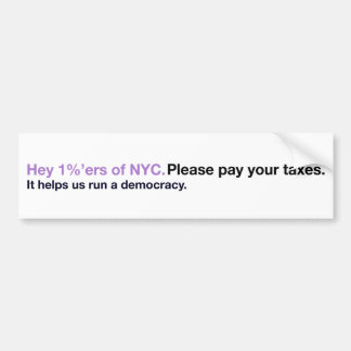 NYC-tunnelbananklistermärkear (demokratiupplagan) Bildekal