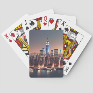 NYC-uppspelningskort - Poker Casinokort