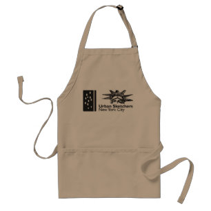 NYC Urban Sketchers Apron Förkläde