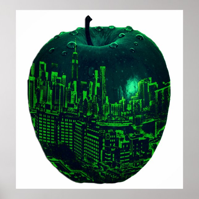 NYC verkligen Big Apple Poster (Framsidan)