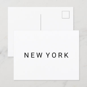 NYC-vykort för ort i YORK Vykort