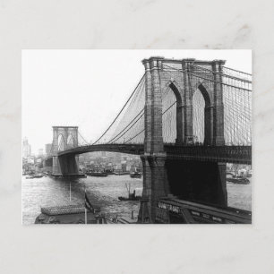 NYC-vykort för Öster-bron 1900 Vykort