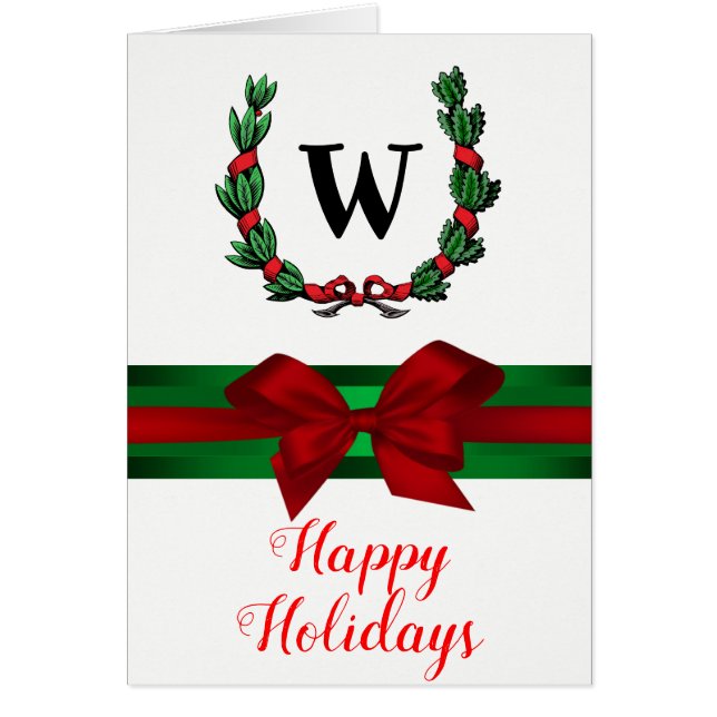 NYC Wide Skyline Etched BW-Helgdag Hälsningskort (Framsidan)