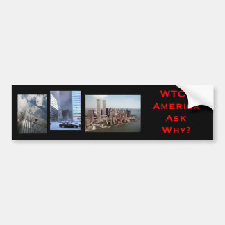 nyc wtc7, wtc77, WTC7AmericaAsk därför? Bildekal