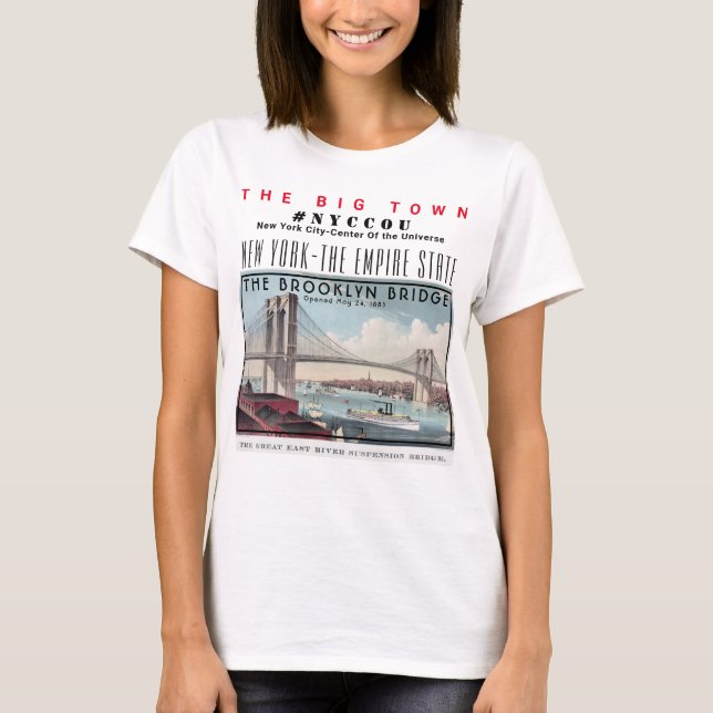 NYCCOU DE STORA TOWN BB T SHIRT (Framsida)