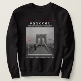NYCCOU #NYCCOU BROOKLYN BRIDGEb Lång Ärmad Tröja
