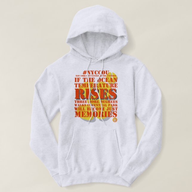 NYCCOU TRE FLER EGREES 1b Hoodie (Design framsida)