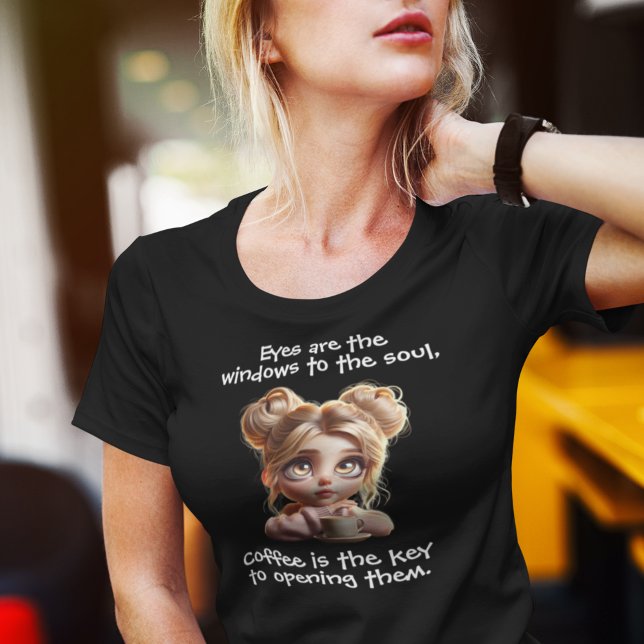 Nyckel är kaffe t shirt (Skapare uppladdad)