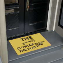 Nyckel är under Mat Välkomstorden