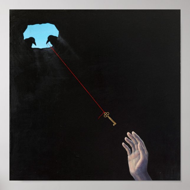 "Nyckel" av Christiane Cegavske Poster (Framsidan)