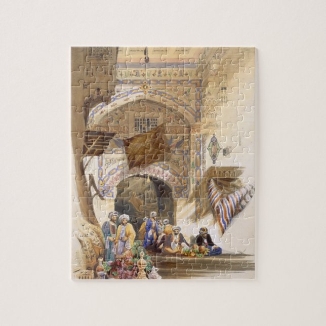 Nyckel av en basar, storslagna Cairo, pub. 1846 Pussel (Vertikal)