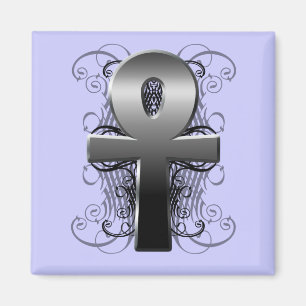 "Nyckel av liv (Ankh) "i krommagnet Magnet
