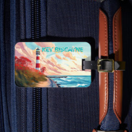 Nyckel Biscayne, Florida Nycklar Bagagebricka