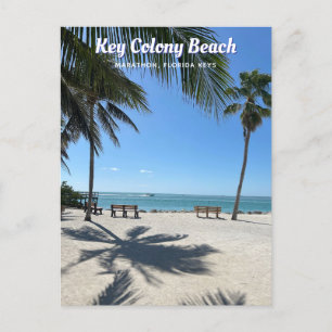 Nyckel Colony Beach Marathon Florida Nycklar Vykort