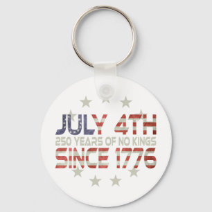 Nyckel Fob: 4 juli-1776-250 år! Nyckelring