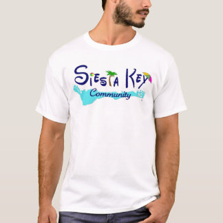 Nyckel- för manar gemenskapT-tröja för Siesta Tee