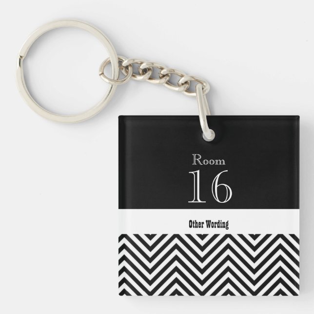 Nyckel för rum för hotelllogesemesterort (Framsidan)