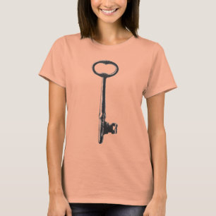 Nyckel för Steampunk disharmonibranscher T Shirt