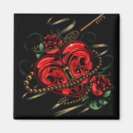 Nyckel i mitt hjärta magnet