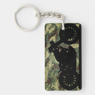 nyckel i motorcykeln nyckelring