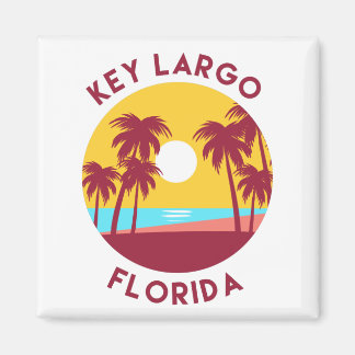 Nyckel Largo, Florida Beach Ligcape Magnet