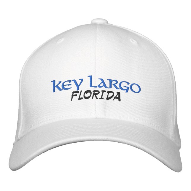 Nyckel Largo Florida Broderad Keps (Framsida)