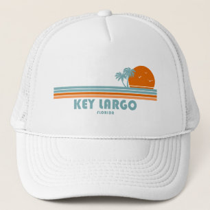 Nyckel Largo Florida Sol Handflatan Träd Keps