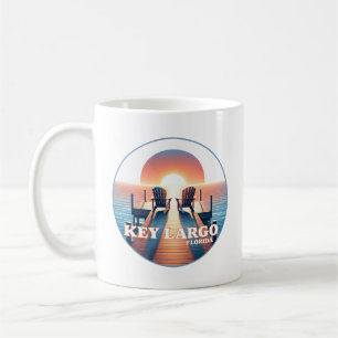 Nyckel Largo Florida USA Kaffemugg