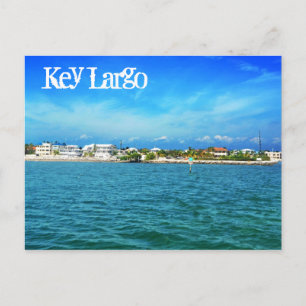 Nyckel Largo, Florida, USA Vykort
