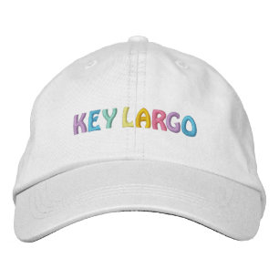 NYCKEL LARGO-sockel Broderad Keps