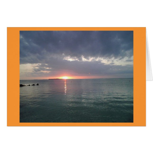 Nyckel Largo Sunset 6 OBS Kort (Framsidan Horizontal)