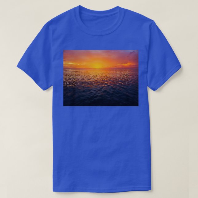 Nyckel Largo Sunset TShirt T Shirt (Design framsida)