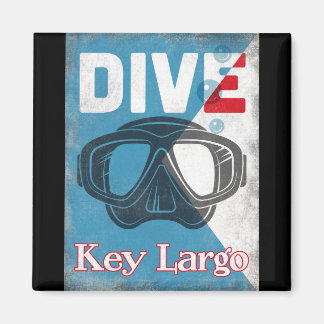 Nyckel Largo Vintage Dyka Mask Magnet