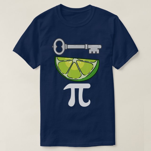 Nyckel Lime Paj Funny Väster Florida Cake T Shirt (Design framsida)