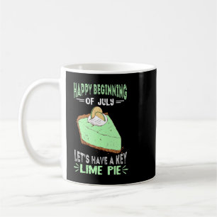 Nyckel Lime Paj Lycklig börjar om Lemon Paj Desser Kaffemugg