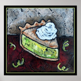 Nyckel Lime Paj Poster