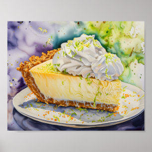 Nyckel Lime Paj Poster
