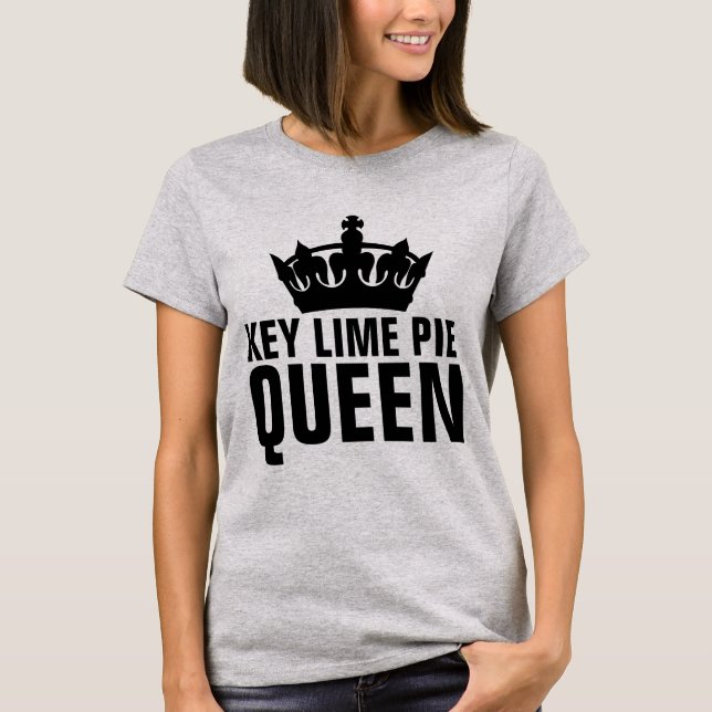 NYCKEL LIME PAJ QUEEN T-Shirts (Framsida)