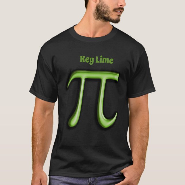 Nyckel Lime Pi T Shirt (Framsida)