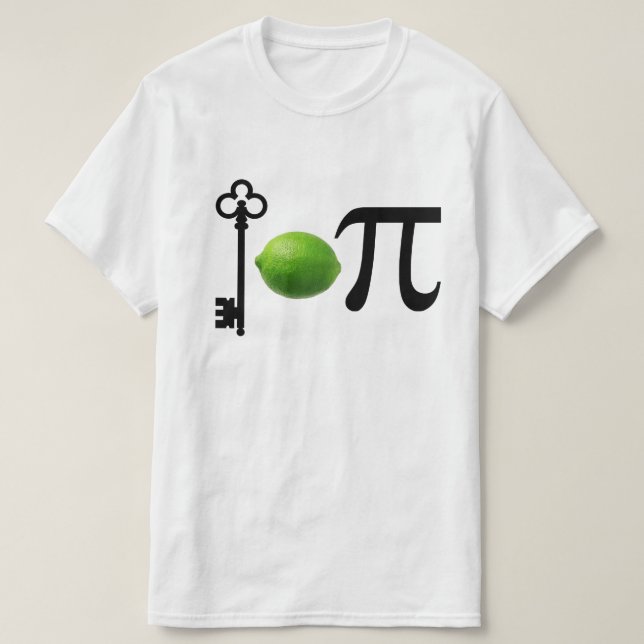 Nyckel Lime Pi T-shirt (Design framsida)