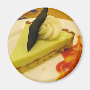 Nyckel- mat för limefruktpajefterrätt magnet