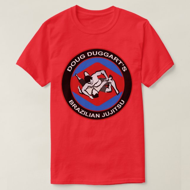 Nyckel och Peele Doug Duggarts Brazilian Jujitsu T Shirt (Design framsida)