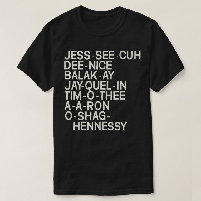 Nyckel och Peele Suppleant Lärare Namn T Shirt (Design framsida)