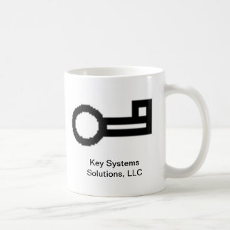 Nyckel- systemlösningar, LLC-mugg Kaffemugg
