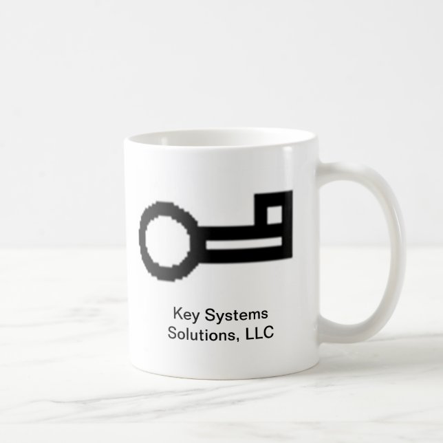 Nyckel- systemlösningar, LLC-mugg Kaffemugg (Höger)