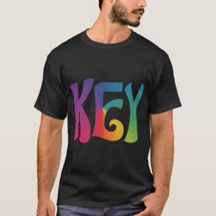 Nyckel text Design manar-Shirt T Shirt